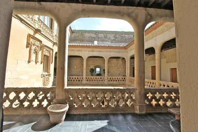 Un balcón o terraza de Posada Real Castillo del Buen Amor