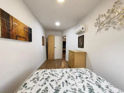 Cama o camas de una habitación en Solaz del Ambroz Hervas 1