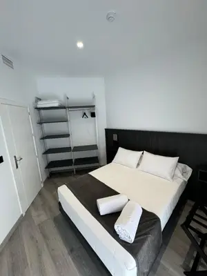Cama o camas de una habitación en VillaRoygar