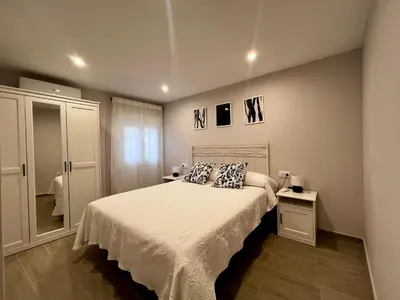 Cama o camas de una habitación en Villa Serena