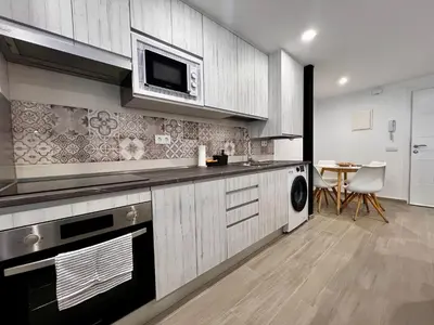 Una cocina o zona de cocina en Villa Serena