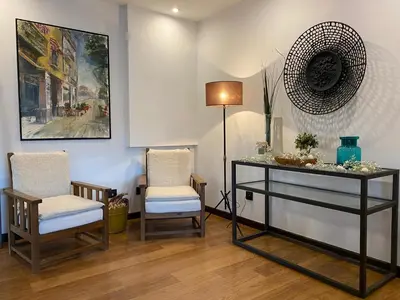 Zona de estar de Hotel Entredos