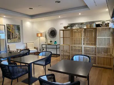 Zona de estar de Hotel Entredos