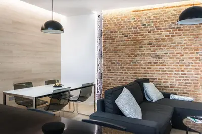 Zona de estar de Loft Plaza Salamanca