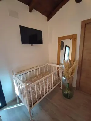 Cama o camas de una habitación en La Cabaña27