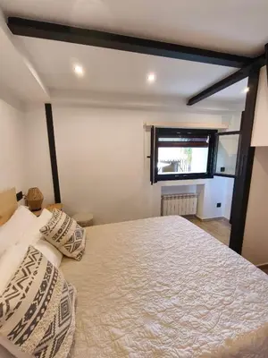 Cama o camas de una habitación en La Cabaña27