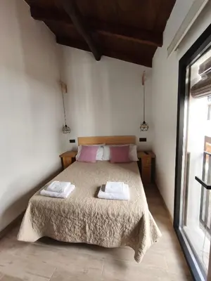 Cama o camas de una habitación en La Cabaña27