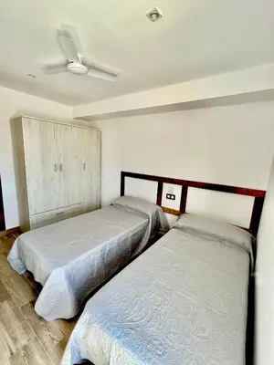 Cama o camas de una habitación en Casa Rural MaciasDehesa