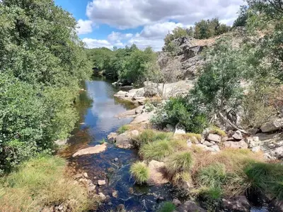 Paisaje cerca de esta villa