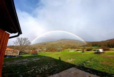 Paisaje cerca de esta villa