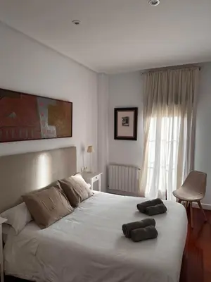 Cama o camas de una habitación en La Terraza
