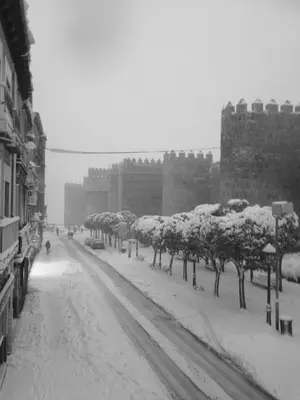 La Terraza en invierno