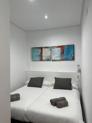 Cama o camas de una habitación en La Terraza