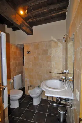 Un baño de Casa Rural Sietevillas Padel