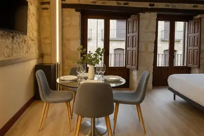 Zona de estar de Rua Mayor MSuites