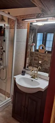 Un baño de El Refugio de Rosa