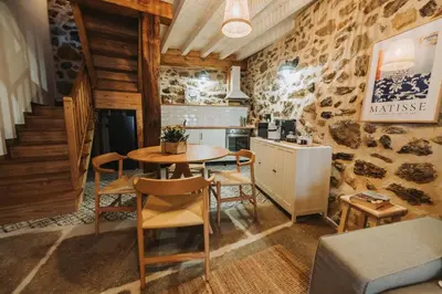 Una cocina o zona de cocina en La casa del Mayoral