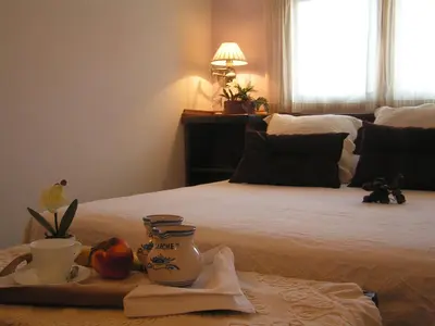 Cama o camas de una habitación en Casa Rural Don Romualdo