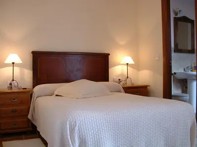Cama o camas de una habitación en Casa Rural Cendal