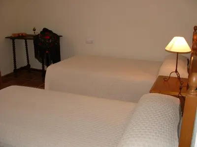 Cama o camas de una habitación en Casa Rural Cendal