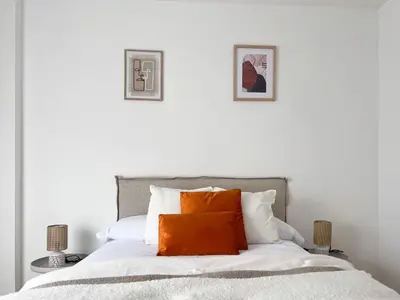 Cama o camas de una habitación en TAYP San Marcos 101