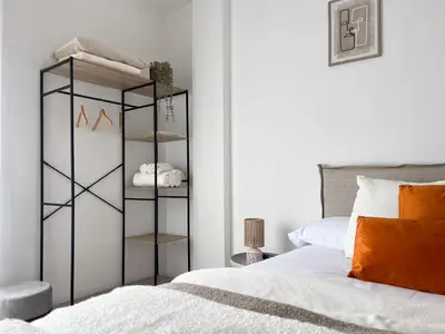 Cama o camas de una habitación en TAYP San Marcos 101
