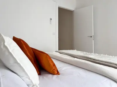 Cama o camas de una habitación en TAYP San Marcos 101