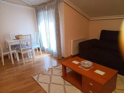 Zona de estar de Apartamento Casa Blan