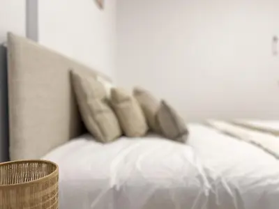 Cama o camas de una habitación en TAYP San Marcos 102