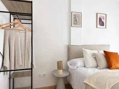 Cama o camas de una habitación en TAYP San Marcos 102