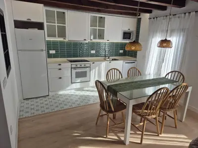 Una cocina o zona de cocina en Casa La tranca