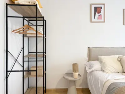 Cama o camas de una habitación en TAYP San Marcos 103