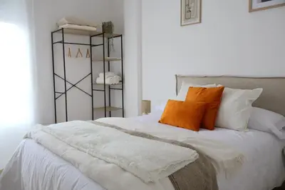 Cama o camas de una habitación en TAYP San Marcos 104