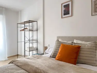 Cama o camas de una habitación en TAYP San Marcos 105