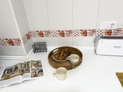 Una cocina o zona de cocina en TAYP San Marcos 107