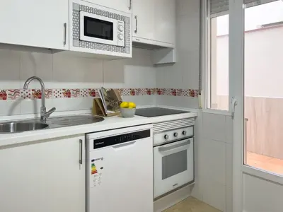 Una cocina o zona de cocina en TAYP San Marcos 107
