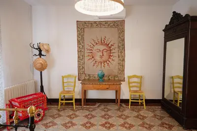 Zona de estar de Casa de Solís