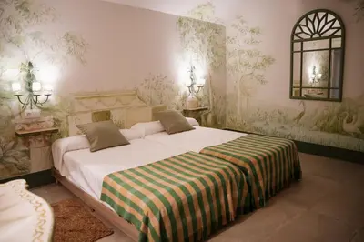 Cama o camas de una habitación en Casa de Solís