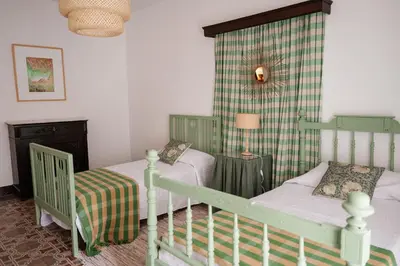 Cama o camas de una habitación en Casa de Solís
