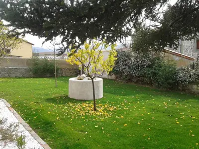 Jardín al aire libre en Casa Rural Reposo de Afanes