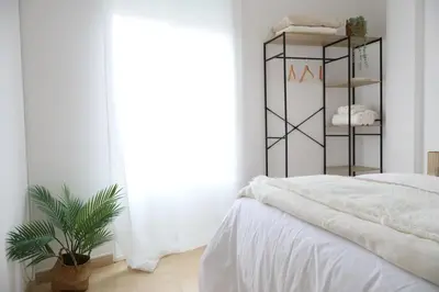 Cama o camas de una habitación en TAYP San Marcos 108
