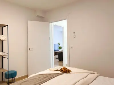 Cama o camas de una habitación en TAYP San Marcos 108