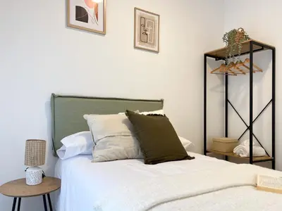 Cama o camas de una habitación en TAYP San Marcos 110