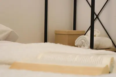 Cama o camas de una habitación en TAYP San Marcos 110