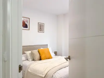 Cama o camas de una habitación en TAYP San Marcos 110