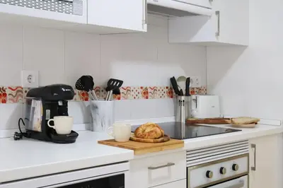 Una cocina o zona de cocina en TAYP San Marcos 109