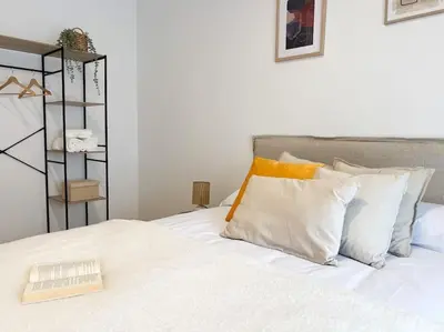 Cama o camas de una habitación en TAYP San Marcos 109