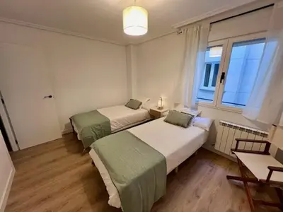 Cama o camas de una habitación en Villa de Béjar