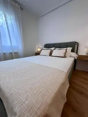 Cama o camas de una habitación en Villa de Béjar