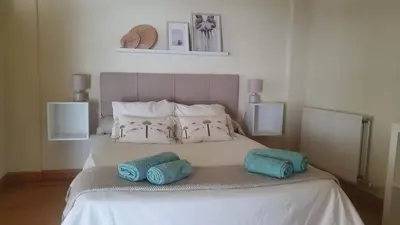 Cama o camas de una habitación en La Fontana